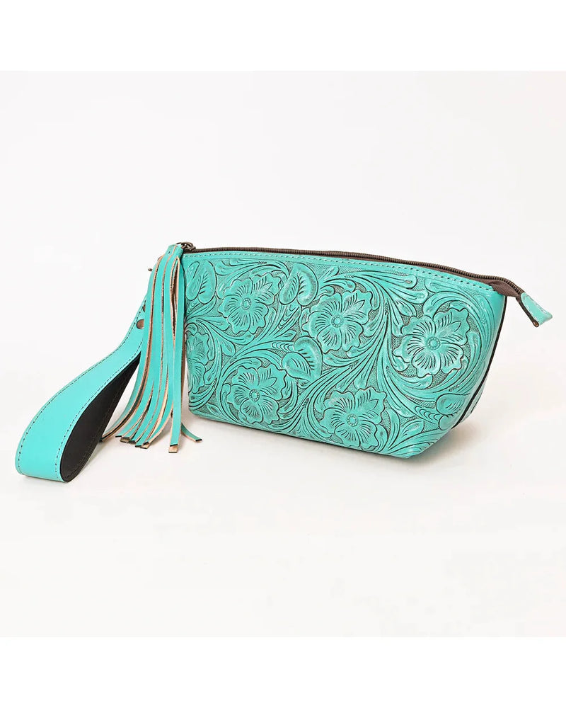 Wristlet Bag-Sling Bag-American Darling-Turquoise-taninitrio