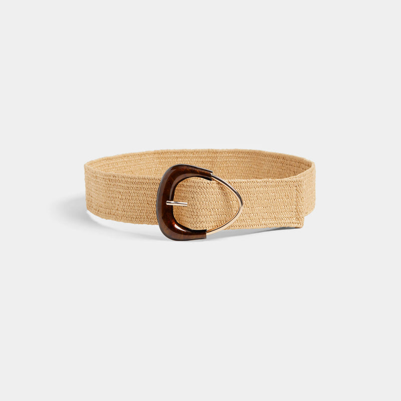 Marble Buckle Belt-belt-tgbBRANDS:Coco+Carmen,Whispers-Tan-taninitrio