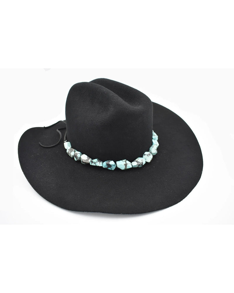 Dual Turquoise Hat Band and Necklace-Necklaces-Jennifer Ponson-taninitrio