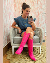 Tall Hot Pink Snip Toe Boot-Boots-Corral Boots-6-taninitrio