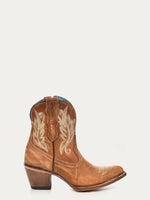 Embroidered Ankle Boot-Boots-Corral Boots-6-taninitrio