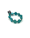 Turquoise Cross Bracelet-Bracelets-Jennifer Ponson-Small-taninitrio