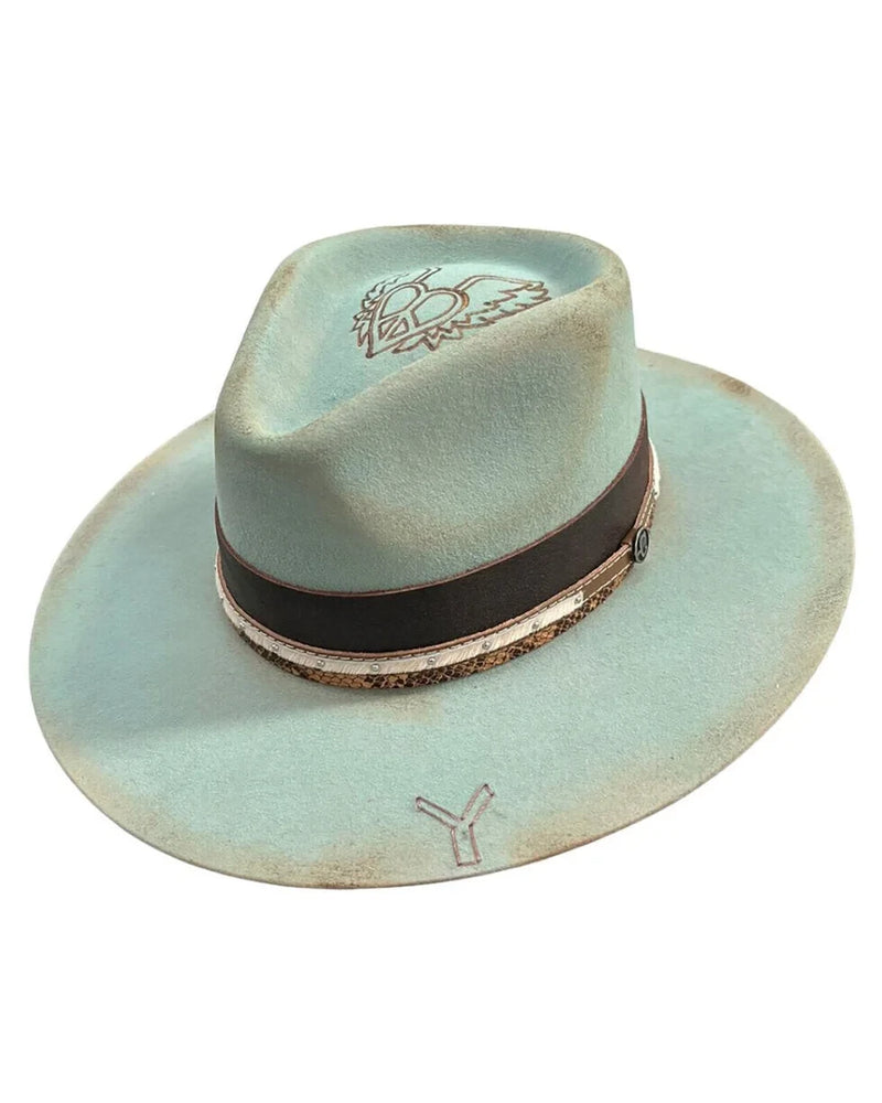 Rebel Wool Hat-Hats-Hatters Of America-Small-Aqua-taninitrio