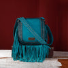 Wrangler Rivets Concealed Carry Crossbody-Bag and Purses-Montana West-Turquoise-taninitrio