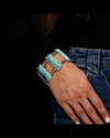 Turquoise Bar Bracelet-Rings-West & Co-taninitrio