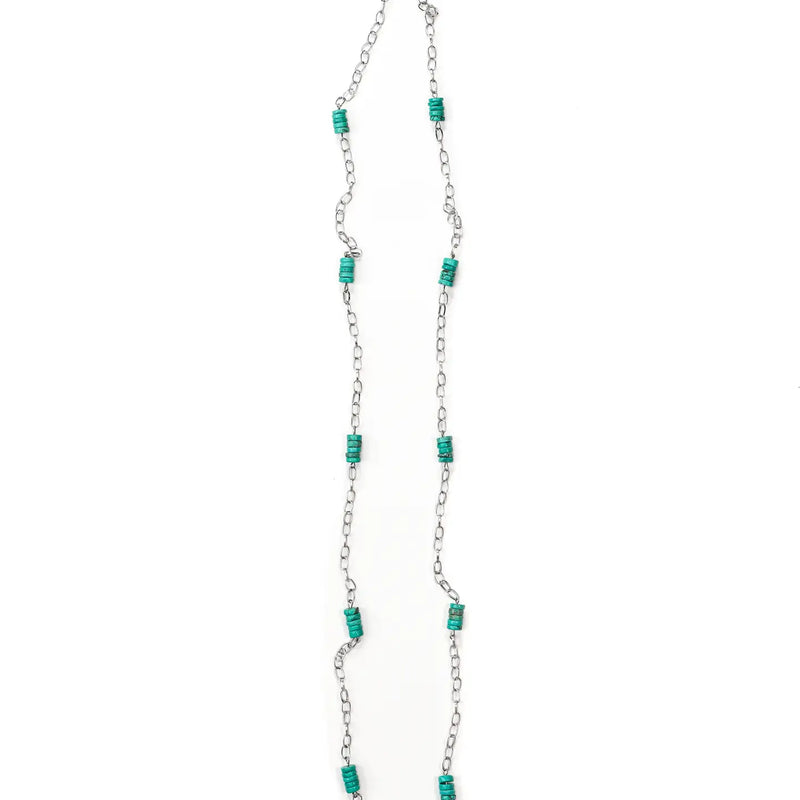 Multi Way Turquoise Necklace-Necklaces-West & Co-taninitrio