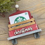 Christmas GC Holders-Holiday Ornaments-Willow's Corner-Christmas Truck-taninitrio