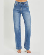 High Rise Straight Jeans-Jeans-Risen Jeans-Medium-1-taninitrio