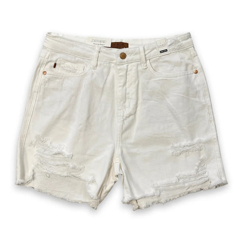 HW Rigid Magic Destroy Shorts-shorts-Judy Blue-Small-White-taninitrio