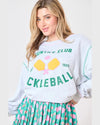 Pickleball Sweatshirt-Sweatshirt-Peach Love California-Grey-Small-taninitrio