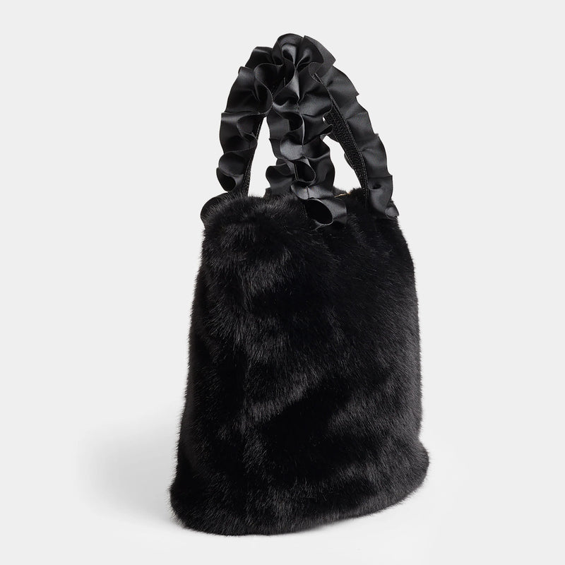 Fur Wristlet-Accessories-tgbBRANDS:Coco+Carmen,Whispers-Black-taninitrio