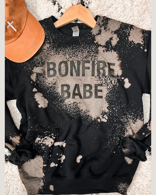 Bonfire Babes Sweatshirt-Sweatshirt-D&E Tees-Small-Black-taninitrio