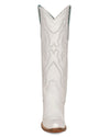 Tall White Pattern And Inlay Boot-Boots-Corral Boots-6-taninitrio