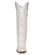 Tall White Pattern And Inlay Boot-Boots-Corral Boots-6-taninitrio