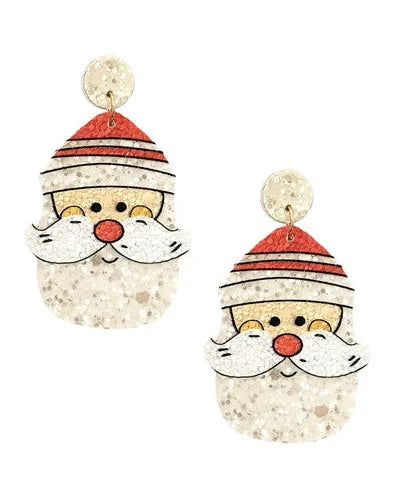 Santa Claus Earrings-Earrings-What's Hot Jewelry-taninitrio