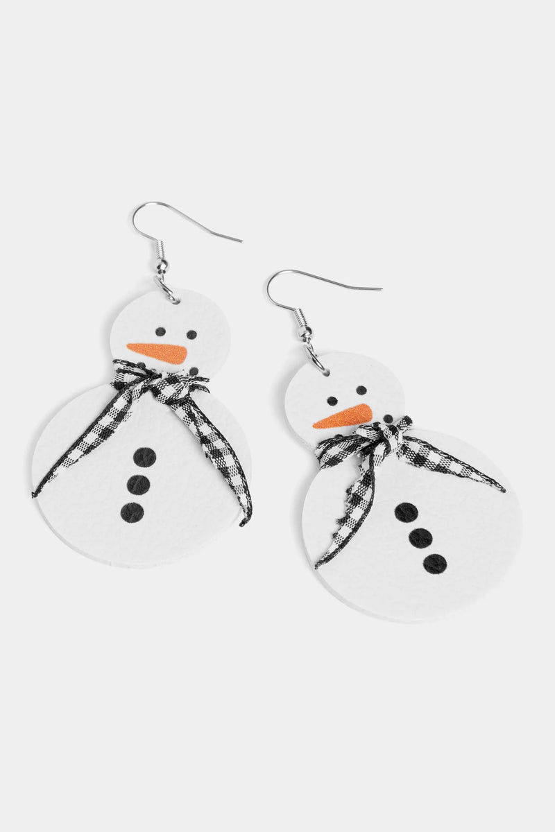 Christmas Whispers Earrings-Earrings-tgbBRANDS:Coco+Carmen,Whispers-Snowman-taninitrio