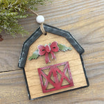 Christmas Wooden Ornaments-Holiday Ornaments-Willow's Corner-Barn Doors-taninitrio