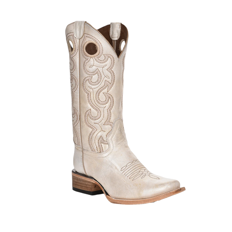 Pearl Cutout Boots-Boots-Corral Boots-Pearl Beige-7-taninitrio